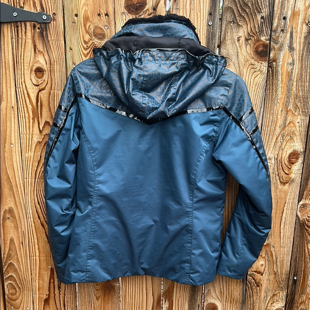 Blue Patterned Jacket - image 1